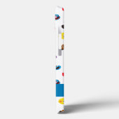 Samenkomend gevat patroon | Jouw namen toevoegen Case-Mate iPhone Case (Achterkant / Links)