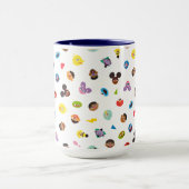 Samenkomend gevat patroon mok (Midden)