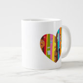 Samenkomend hart grote koffiekop (Voorkant rechts)