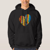 Samenkomend hart hoodie (Voorkant)
