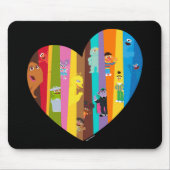 Samenkomend hart muismat (Voorkant)