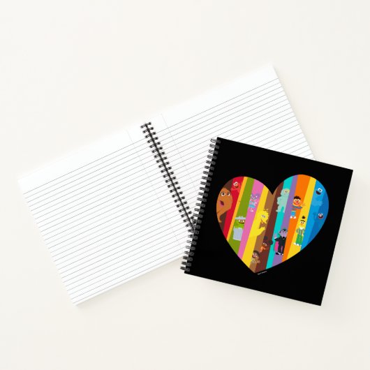 Samenkomend hart notitieboek (Binnen)