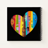 Samenkomend hart notitieboek (Achterkant)