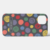 Samenkomend pogether Polka Dot Pattern Case-Mate iPhone Case (Achterkant (horizontaal))