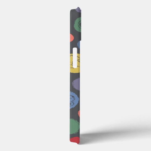 Samenkomend pogether Polka Dot Pattern Case-Mate iPhone Case (Achterkant / Rechts)