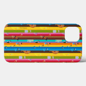 Samenkomend stripe-patroon Case-Mate iPhone case (Achterkant (horizontaal))