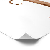 Samenkomst Boom Vingerafdruk Poster (Hoek)