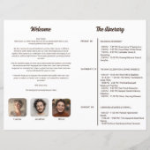 Samenkomst Familiestamboom Doe-Het-Zelf Gevouwen P (Achterkant)