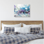 Samenkomst in Beweging Canvas Afdruk (Insitu (Slaapkamer))