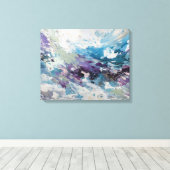 Samenkomst in Beweging Canvas Afdruk (Insitu (Houten vloer))