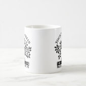 Samenkomstboom met naam en datum koffiemok (Center)