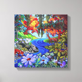 Samenleven canvas afdruk (Voorkant)