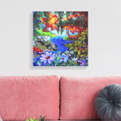 Samenleven canvas afdruk (Insitu (Woonkamer))