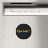 Samenleven met Respect Regenboog Pride Magneet (Insitu (Vaatwasser))