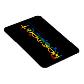 Samenleven met Respect Regenboogprinsdag Magneet (Rechterzijde)
