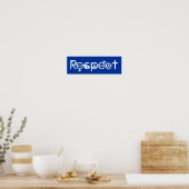Samenleven met respect - Vrede Vriendelijkheid & T Poster (Keuken)