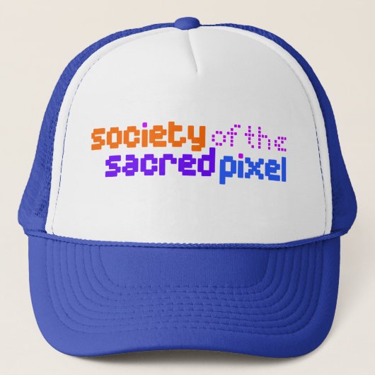 Samenleving van de Heilige Pixel Trucker Pet (Voorkant)