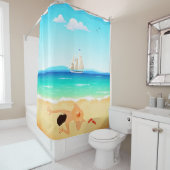 samensmelting douchegordijn (In situ)