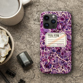  samenstellend boek Paarse VNTG Case-Mate iPhone Case
