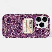 samenstellend boek Paarse VNTG Case-Mate iPhone Case (Achterkant (horizontaal))