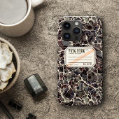  samenstellend boek zwarte VNTG Case-Mate iPhone Case