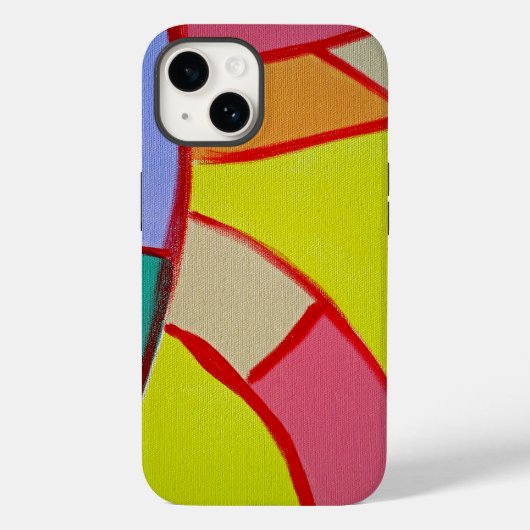 Samenstelling #11A door Michael Moffa Case-Mate iPhone Case (Achterkant)