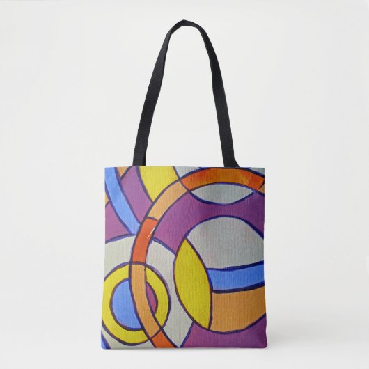 Samenstelling #14 door Michael Moffa Tote Bag (Voorkant)