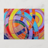 Samenstelling #15 door Michael Moffa Briefkaart (Voorkant)