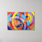 Samenstelling #15 door Michael Moffa Canvas Afdruk (Voorkant)