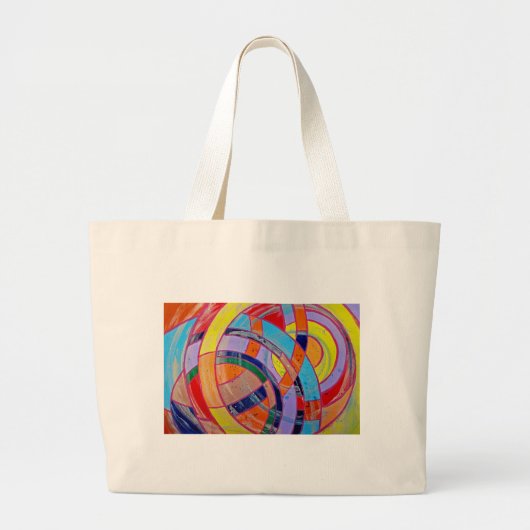 Samenstelling #15 door Michael Moffa Grote Tote Bag (Voorkant)