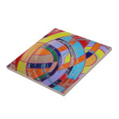 Samenstelling #15 door Michael Moffa Tegeltje (Zijkant)