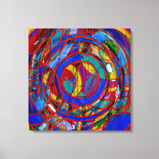 Samenstelling #17 door Michael Moffa Canvas Afdruk (Voorkant)