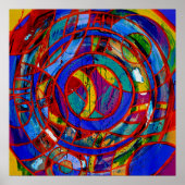 Samenstelling #17 door Michael Moffa Poster (Voorkant)