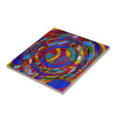 Samenstelling #17 door Michael Moffa Tegeltje (Zijkant)