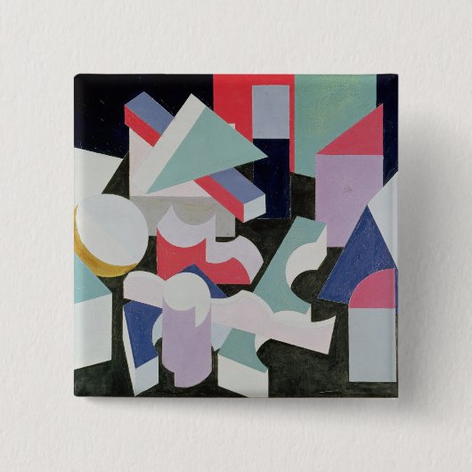 Samenstelling, 1927 vierkante button 5,1 cm (Voorkant)