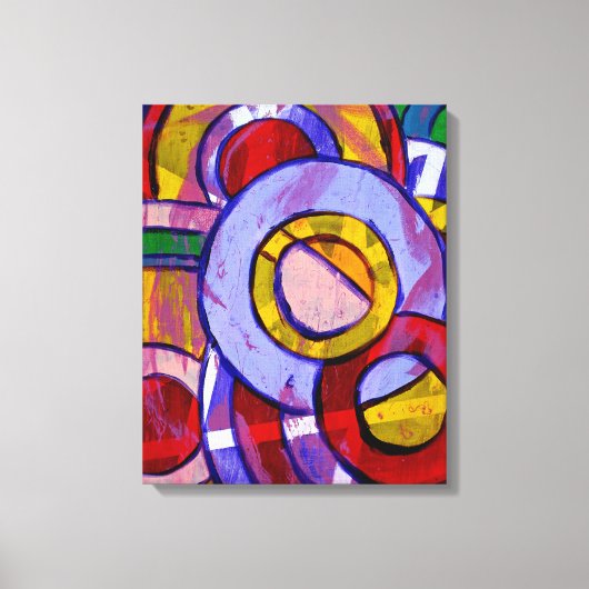 Samenstelling #19 door Michael Moffa Canvas Afdruk (Voorkant)