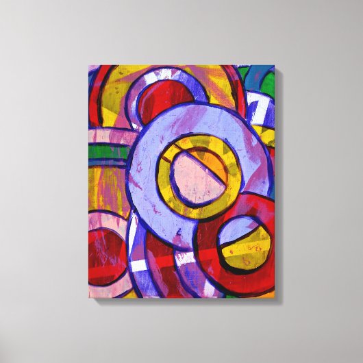 Samenstelling #19 door Michael Moffa Canvas Afdruk (Voorkant)