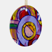 Samenstelling #19 door Michael Moffa Keramisch Ornament (Rechts)