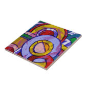 Samenstelling #19 door Michael Moffa Tegeltje (Zijkant)