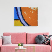 Samenstelling #1A door Michael Moffa Canvas Afdruk (Insitu (Woonkamer))