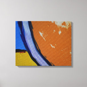 Samenstelling #1A door Michael Moffa Canvas Afdruk