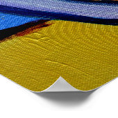 Samenstelling #1A door Michael Moffa Poster (Hoek)