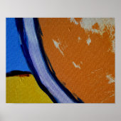 Samenstelling #1A door Michael Moffa Poster (Voorkant)