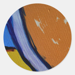 Samenstelling #1A door Michael Moffa Ronde Sticker