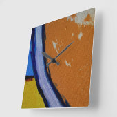 Samenstelling #1A door Michael Moffa Vierkante Klok (Hoek)