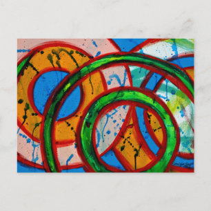 Samenstelling #20 by Michael Moffa Briefkaart