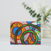 Samenstelling #20 door Michael Moffa Briefkaart (Staand voorkant)