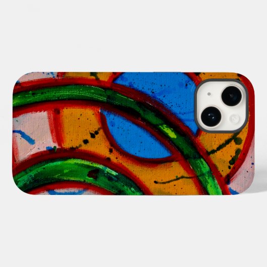 Samenstelling #20A door Michael Moffa Case-Mate iPhone Case (Achterkant (horizontaal))