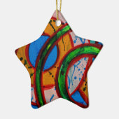 Samenstelling #20A door Michael Moffa Keramisch Ornament (Links)