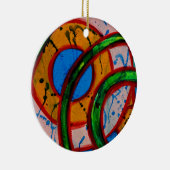 Samenstelling #20A door Michael Moffa Keramisch Ornament (Rechts)